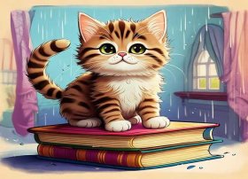 小猫故事绘本，小猫故事绘本图片