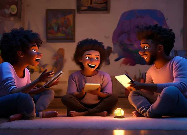 三人讲故事视频，三人讲故事视频完整版