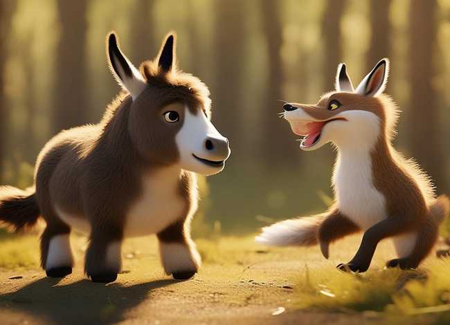 儿童故事小毛驴和狐狸(毛驴和狐狸的故事) 儿童故事小毛驴和狐狸(毛驴和狐狸的故事)