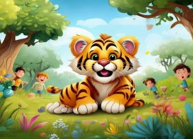 儿童老虎故事大全3-6岁完整版视频，老虎幼儿故事大全文字版