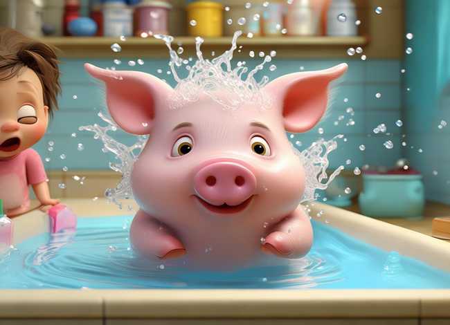 幼儿讲故事小猪不爱洗澡、幼儿讲故事小猪不爱洗澡教案