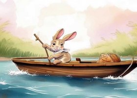 兔小贝故事《刻舟求剑》 刻舟求剑的故事兔小贝