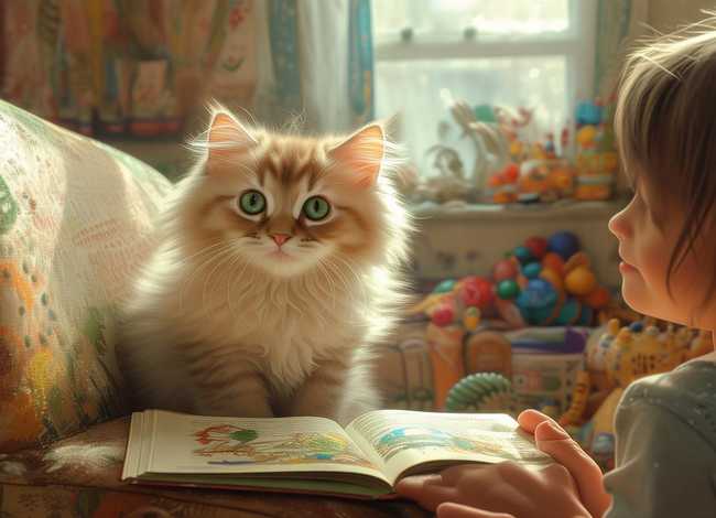 小猫咪故事儿童故事，小猫咪的幼儿故事