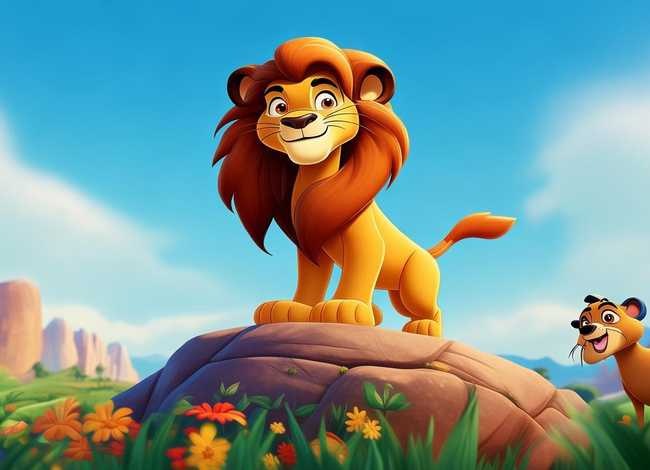 儿童英雄狮子王的故事（儿童故事3-6岁狮子王）