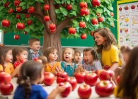 关于苹果的幼儿故事简短；幼儿园关于苹果的课程故事