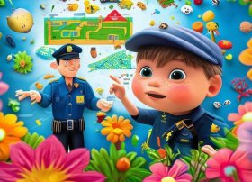 防拐故事绘本；防拐故事绘本图片