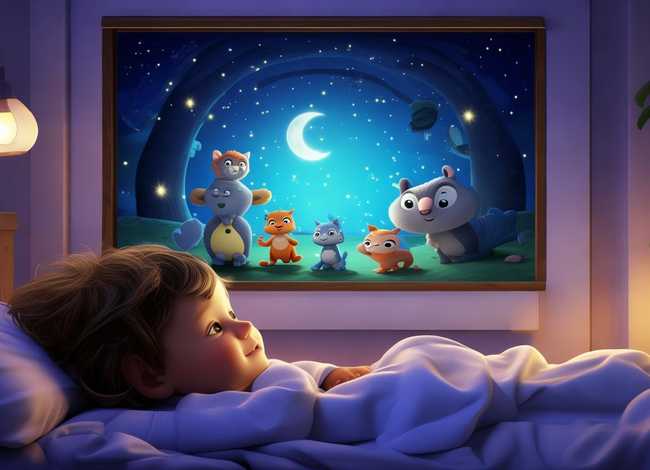 宝宝睡前动物故事，宝宝睡前动物故事视频