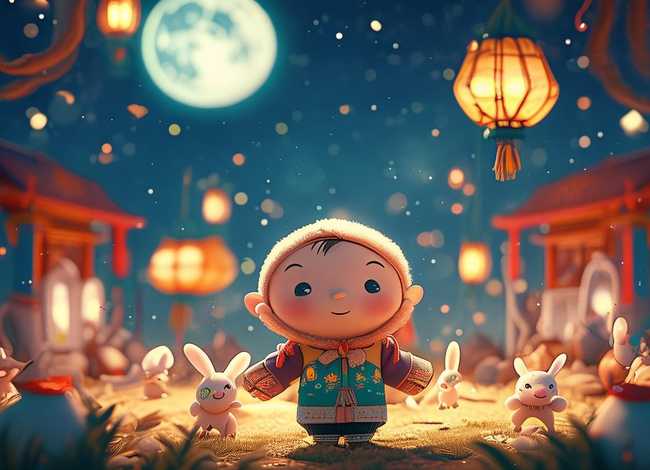 儿童故事豆豆的中秋节 故事豆豆的中秋节绘本