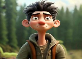 儿童故事二十二年前的光头强（二十年后的光头强长什么样子）