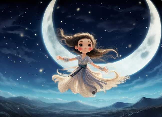儿童嫦娥奔月的故事简版，嫦娥奔月的故事少儿