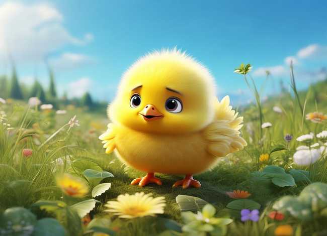 儿童故事小鸡球球找妈妈，小鸡球球找妈妈绘本故事