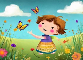 儿童古诗配画作品 - 适合幼儿的古诗配画