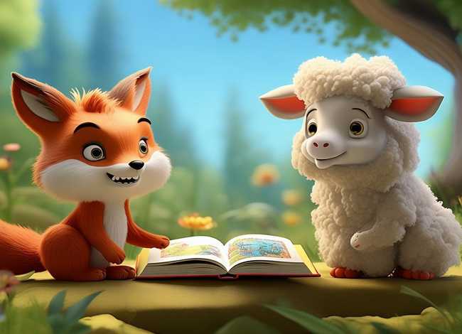 狐狸和羊的儿童故事;狐狸和羊的故事简介 狐狸和羊的儿童故事;狐狸和羊的故事简介