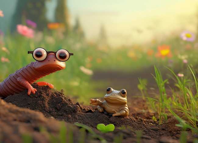 儿童故事蚯蚓为什么钻到土里 蚯蚓为什么钻到土里的故事