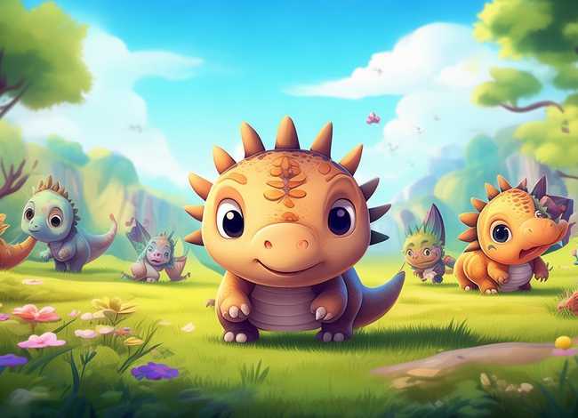 恐龙的故事3-6岁儿童（0-3岁恐龙故事）