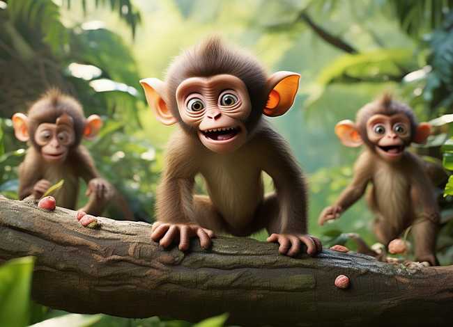 小猴子拉粑粑的故事 小猴子拉粑粑的故事内容