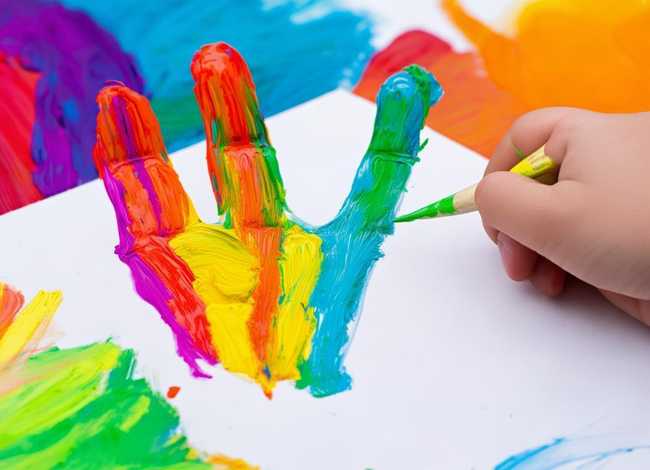 儿童手画视频，儿童画手的简单画法