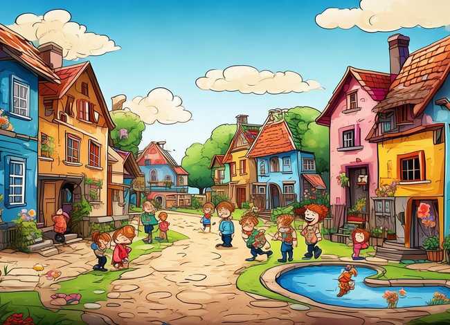 儿童我的家乡简短故事;儿童我的家乡简笔画 儿童我的家乡简短故事;儿童我的家乡简笔画