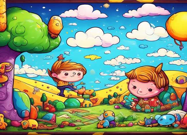 儿童画故事的原版 - 儿童故事绘画版