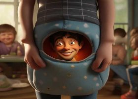 儿童故事装在口袋里的爸爸（讲故事装在口袋里的爸爸）