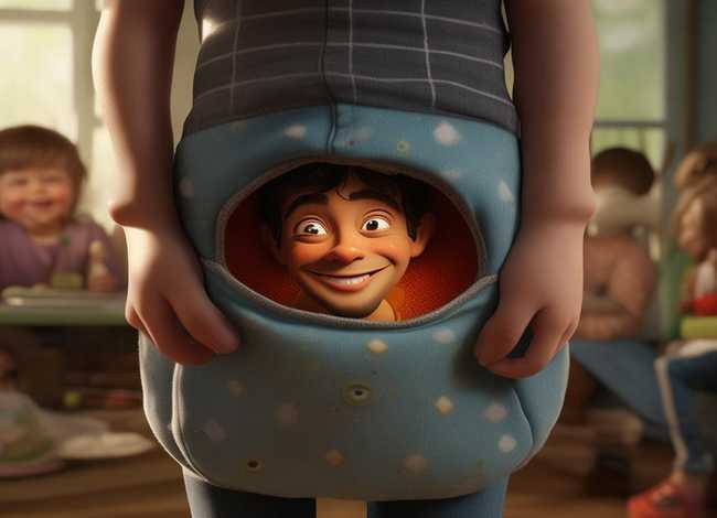 儿童故事装在口袋里的爸爸（讲故事装在口袋里的爸爸）