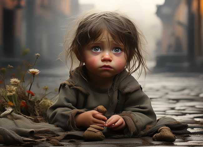 故事可怜的孩子（故事可怜的孩子怎么形容）