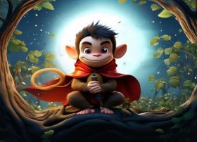 孙悟空的故事睡前故事文字，孙悟空的故事睡前故事文字图片