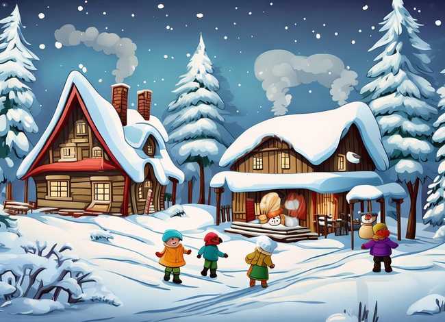 关于冬天的故事儿童故事 - 幼儿关于冬天的故事
