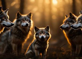 关于狼的小故事、关于狼的小故事正能量400字