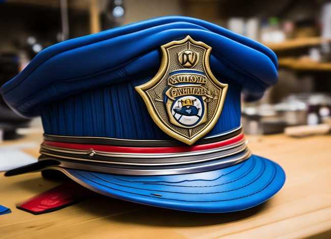 儿童警察帽,儿童警察帽子手工做法 儿童警察帽,儿童警察帽子手工做法