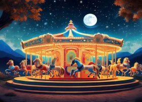 旋转木马的读音 - 旋转木马的读音英语