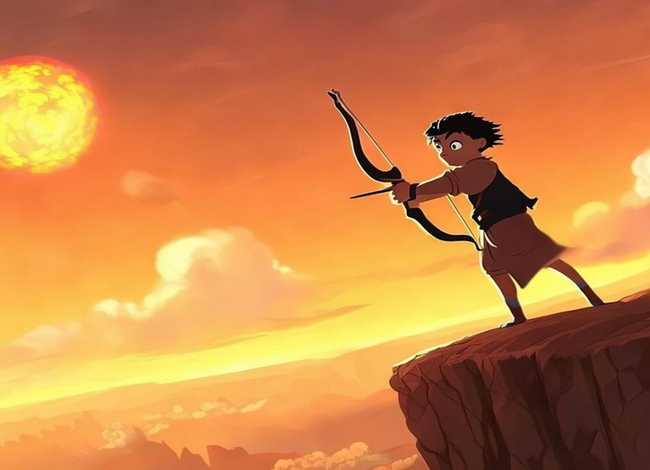 儿童版后羿射日的故事视频 - 后羿射日动画故事视频