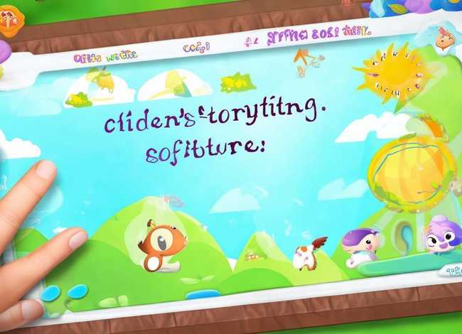 儿童编故事软件、编写故事软件