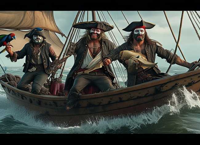 三个海盗绘本 三个海盗绘本故事 三个海盗绘本 三个海盗绘本故事