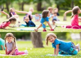 防止幼儿驼背的儿童绘本故事，防止儿童驼背的动作