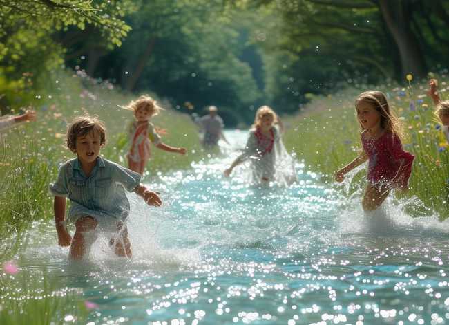 牛奶河儿童故事(牛奶河故事图片) 牛奶河儿童故事(牛奶河故事图片)