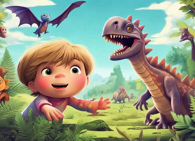 恐龙儿童故事大全612岁 - 恐龙小孩故事大全