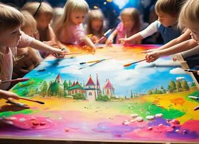 少儿美术故事（少儿美术绘本故事）