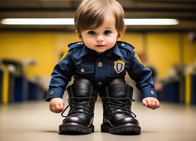 儿童警察靴子;儿童警察靴子怎么穿 儿童警察靴子;儿童警察靴子怎么穿