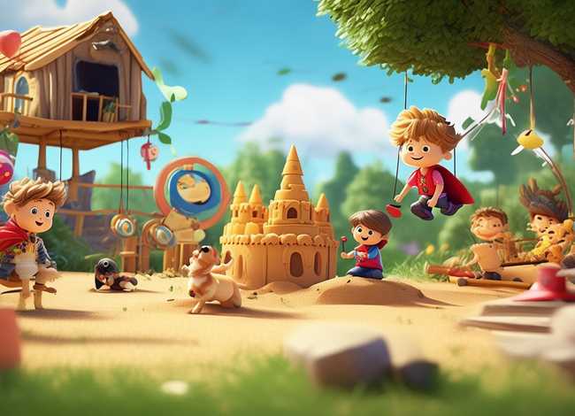 孩子玩耍趣味故事；孩子玩耍趣味故事视频