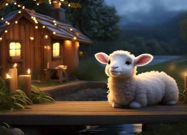 儿童睡前故事小羊过桥；小羊过桥的故事睡前儿童