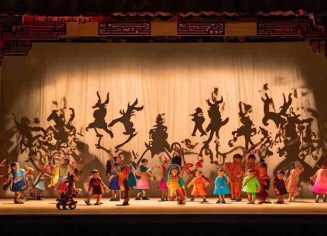 皮影儿童作品(皮影戏儿童画作品) 皮影儿童作品(皮影戏儿童画作品)