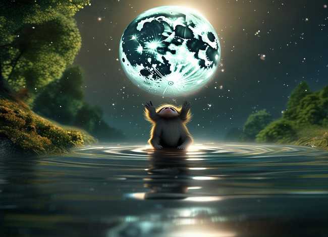 幼儿故事猴子捞月亮视频，幼儿故事猴子捞月亮视频大全