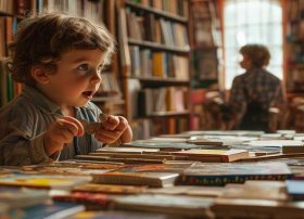 童年故事儿童书店（童年在书店买多少钱）