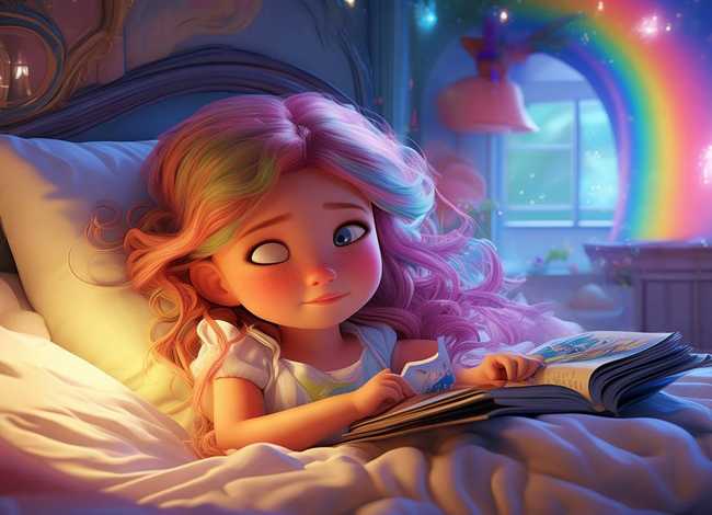 儿童彩虹公主故事,彩虹公主睡前故事 儿童彩虹公主故事,彩虹公主睡前故事