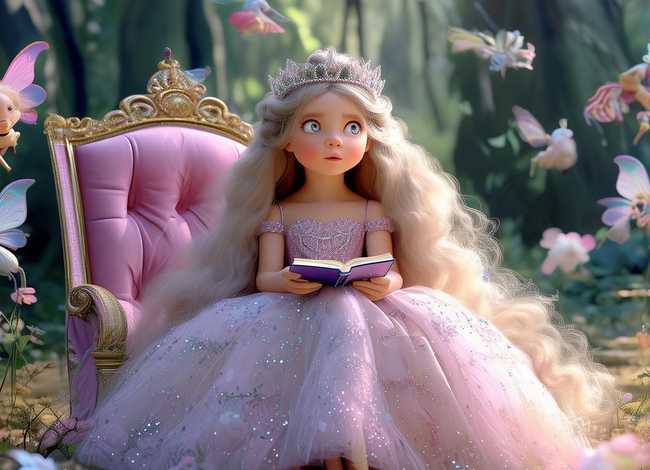 儿童故事小公主设计师 小公主幼儿故事 儿童故事小公主设计师 小公主幼儿故事