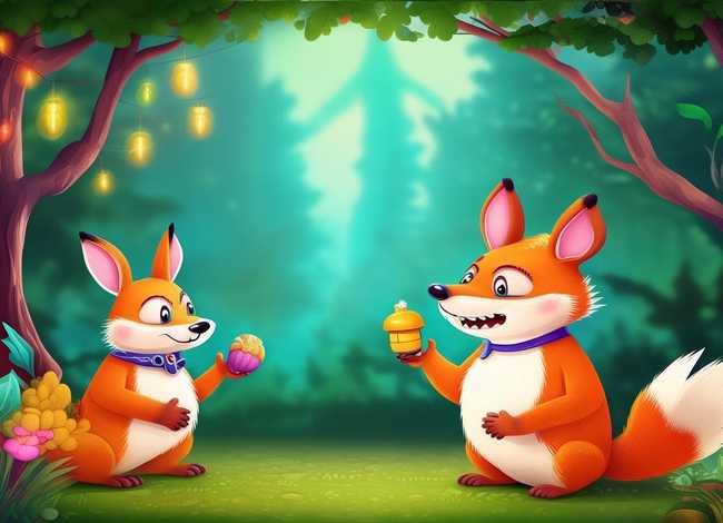 寓言故事 儿童画 - 寓言故事 画画