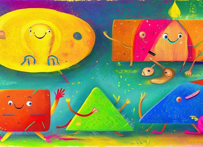 形状故事；形状故事绘本