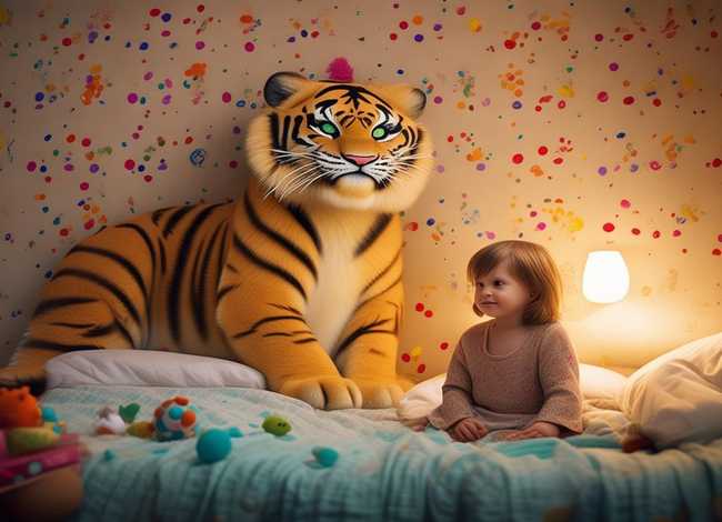 老虎花点点儿童故事（老虎花点点睡前故事）