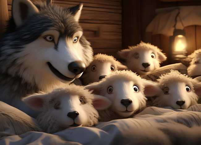 七只小羊和狼的睡前故事带声音、七只小羊和狼的睡前故事带声音播放